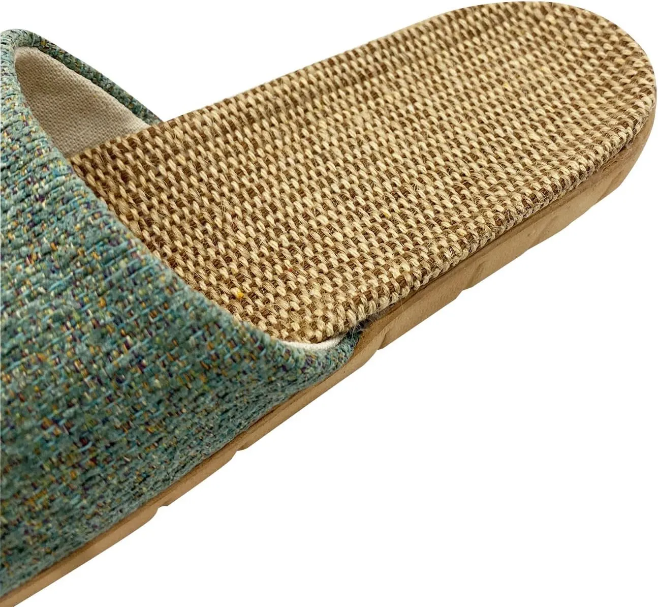 Hwayslon Fashion Unisex Linen Summer Skidproof Indoor Slippers