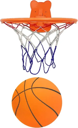 Indoor Basketballs Hoop Kids Small Basketballs Hoop Wall Mount Dunks Rims Hanging Boards with Basketball Kits Indoo
