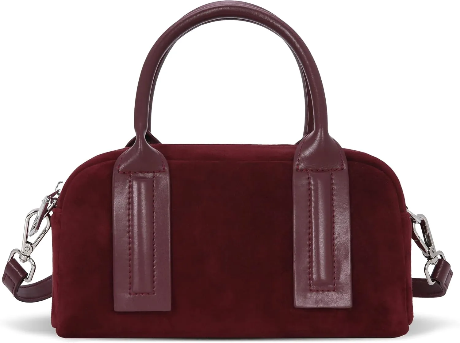 Iswee Suede Bag Designer Crossbody Bags for Women Small Shoulder Purse Ladies Handbags Travel Work Bag