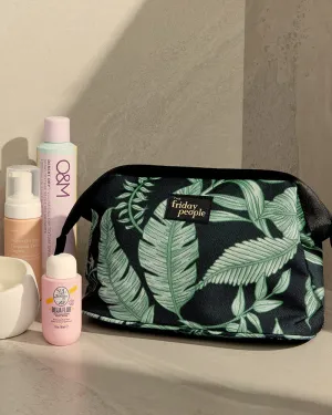 It's Friday Toiletries Bag - Vintage Palms