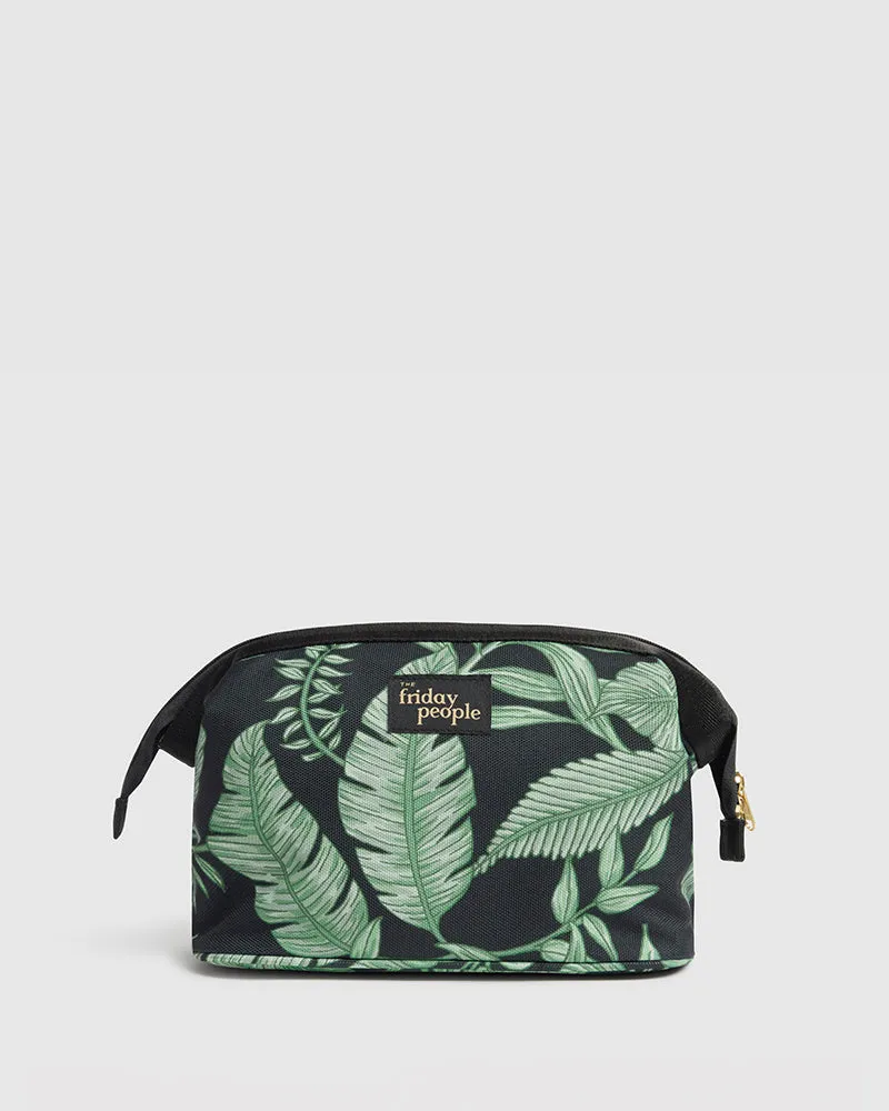 It's Friday Toiletries Bag - Vintage Palms
