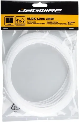 Jagwire Slick-Lube Liner 2.4MM Lubricated Liner, Sealed System, 4 x 2000mm