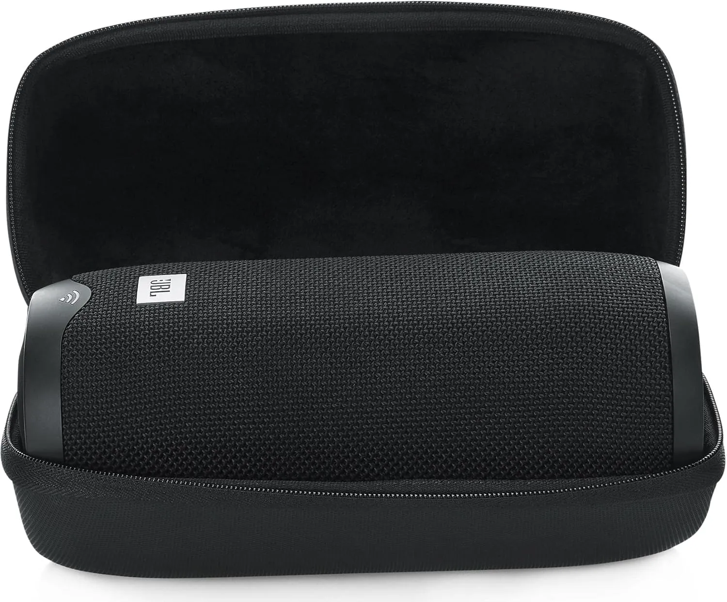 JBL Lifestyle Molded Carry Case for Link 20 Bluetooth Portable Speaker; Rugged EVA Shell with Weather Resistant Zippered Seal & Backpack Clip (JBL-LINK20-CASE)