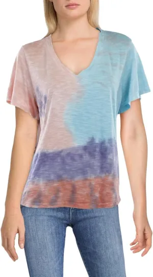 Jessica Simpson Women's Carly Flutter Short Sleeve Tee Shirt