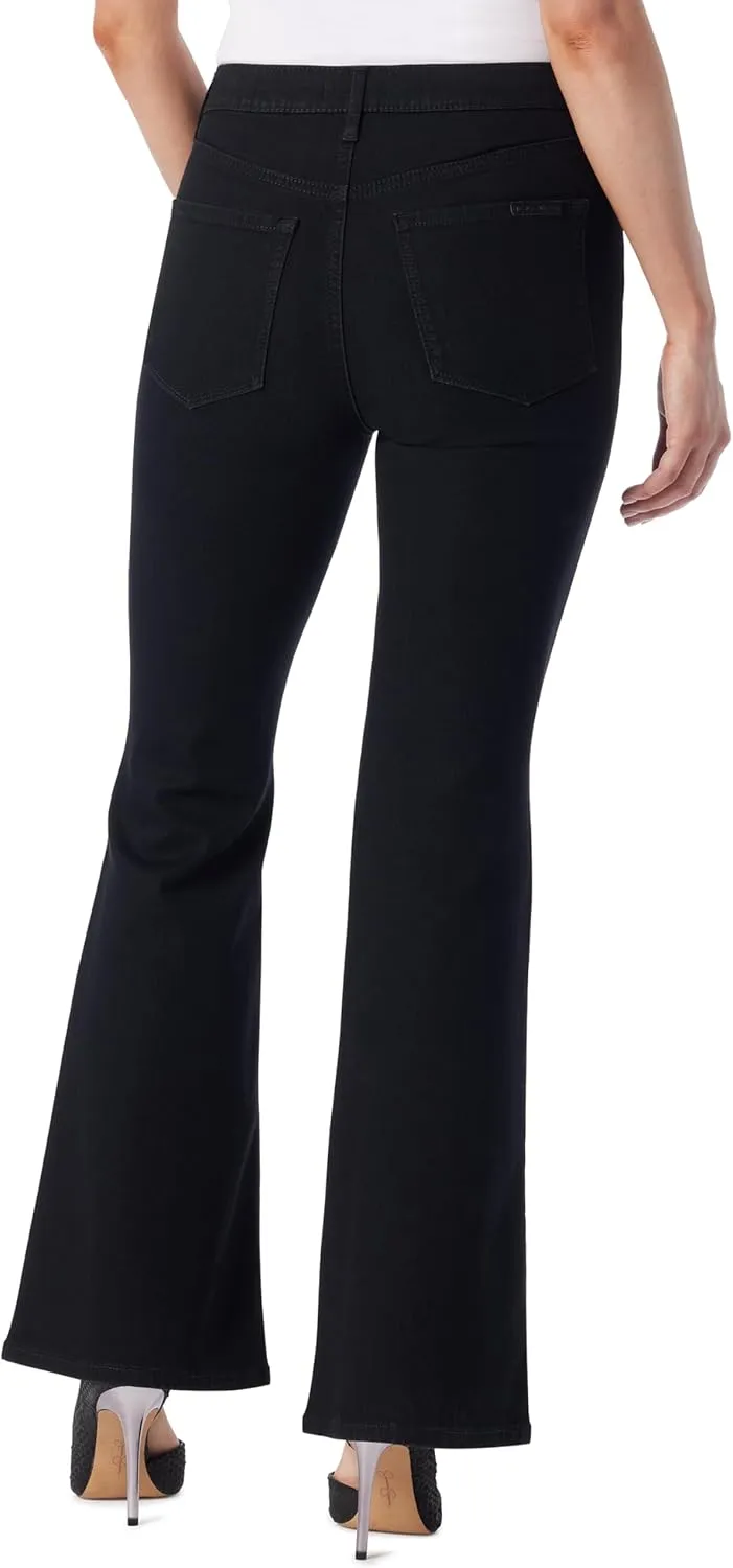 Jessica Simpson Women's Charmed High Rise Fitted Flare Jean Standard