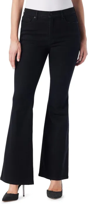 Jessica Simpson Women's Charmed High Rise Fitted Flare Jean Standard