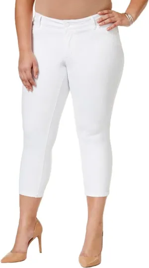 Jessica Simpson Women's Forever Roll Cuff Skinny Crop to Ankle Jean