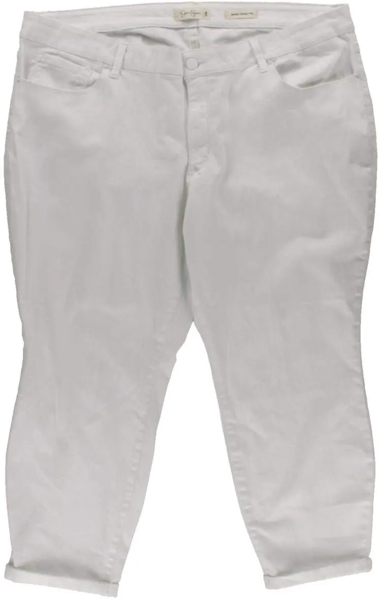 Jessica Simpson Women's Forever Roll Cuff Skinny Crop to Ankle Jean
