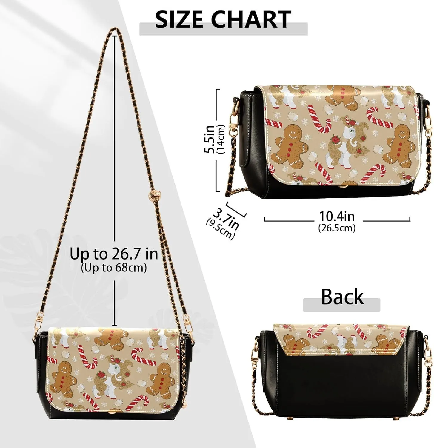 Joko Ivery Crossbody Bags for Women Leather Purse Shoulder Bag Handbag for Daily