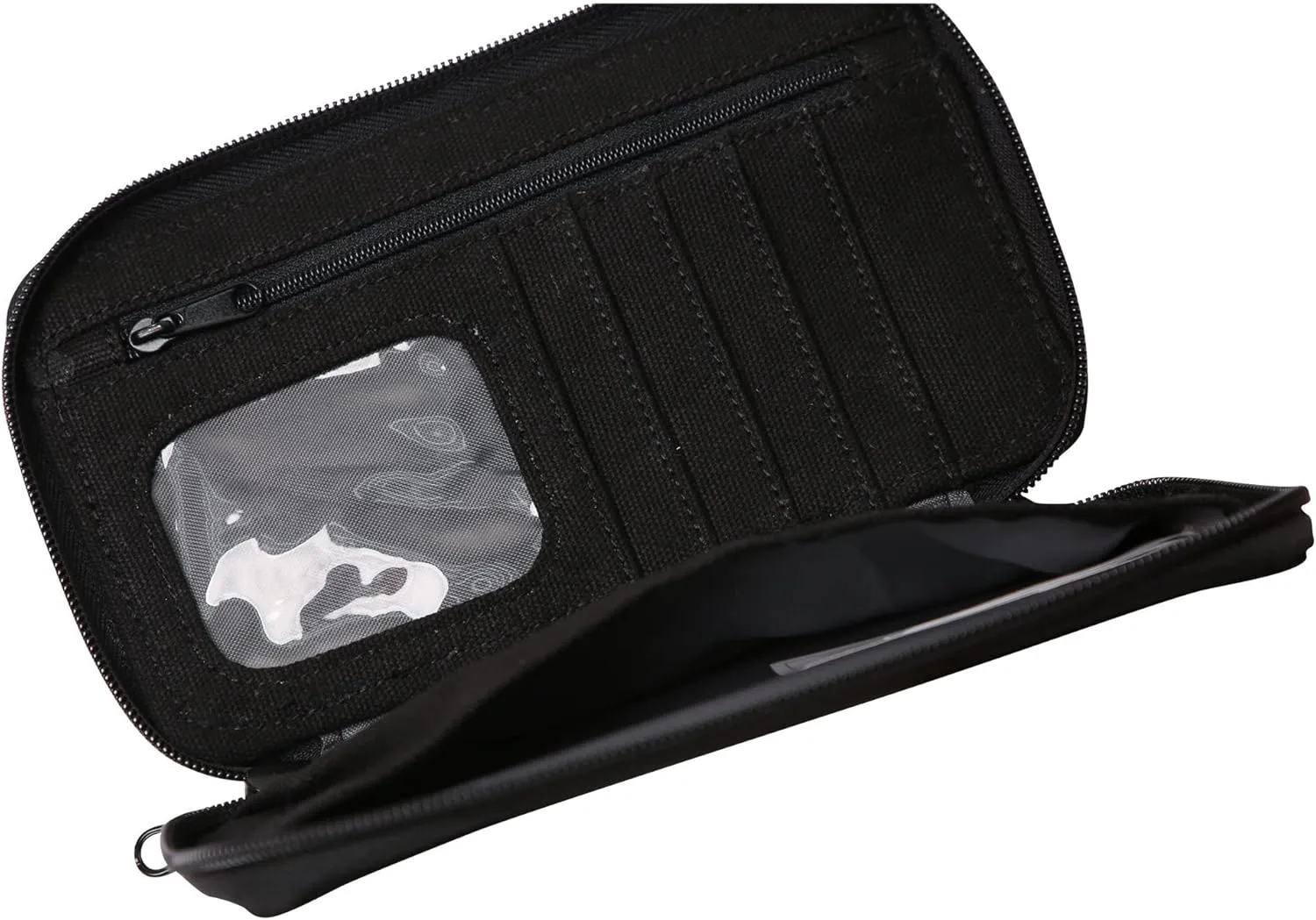 KAVU Go Time Bi-Fold Crossbody Wallet with Rope Strap