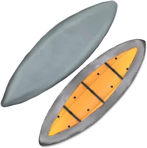 Kayak Cover Heavy Duty 420D Dust Cover Waterproof&UV Protection Kayak Cover for Outdoor Storage