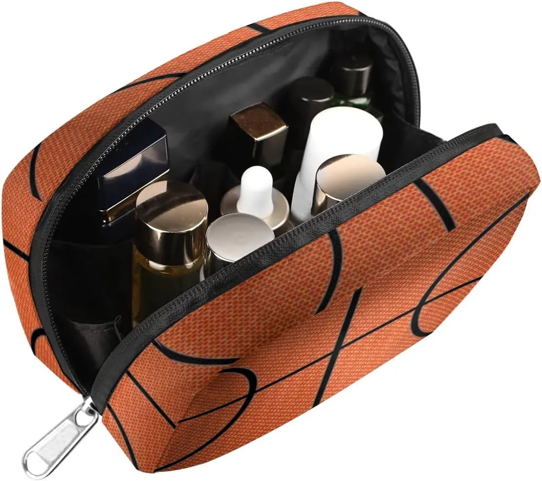Kids Toiletry Bag for Boys, Small Cute Basketball Sport Wash Bag for Little Young Boys Waterproof Cosmetic Weekender Bag Toddler Traveling Toiletries