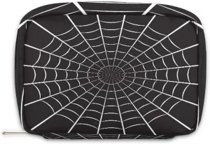 Kids Toiletry Bag for Boys, Small Cute Black Spider Wash Bag for Little Young Boys Waterproof Cosmetic Weekender Bag Toddler Traveling Toiletries