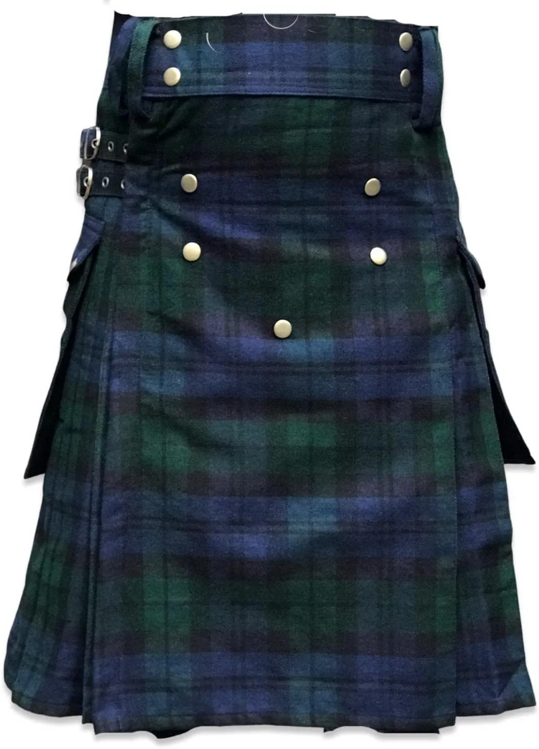 Kilt for Men - Scottish Tartan Sports Utility Mens Kilt | Stylish Kilts for Casual Wear