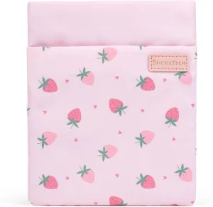 Kindle Sleeve Pouch | Water-Resistant Material | Compatible with Kindle Basic 6" & Kindle Paperwhite 6.8" | Padded Case with 2 Hidden Zippered Pockets (Strawberry Fields)