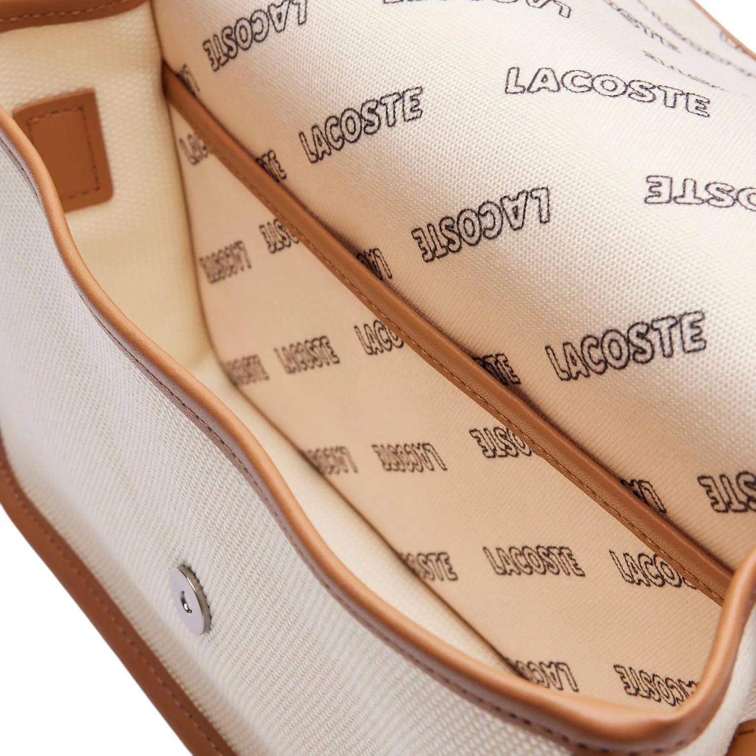 Lacoste Flap Crossover Crossbody Bag