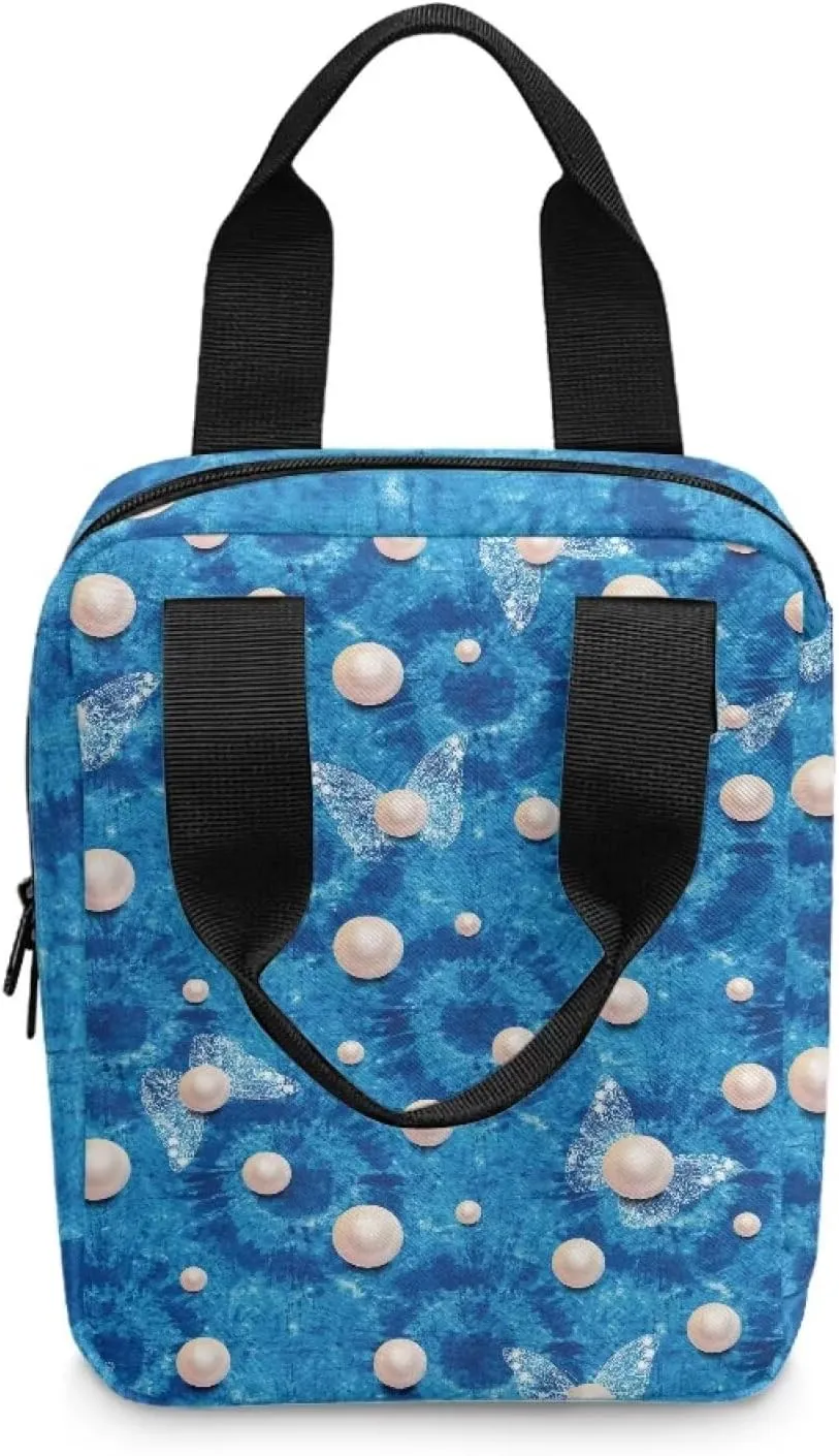 Large Bible Cover-Polyester Bible Cases for Women-Bible Bag Girls Bible Cover with Handle Zippered Pocket Pen Slots