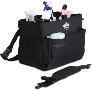 Large Wearable Cleaning Caddy Bags with Handle and Shoulder and Waist Straps,for Cleaning Supplies,for Furniture Storage,Car Organizer,15*10*8 inchs