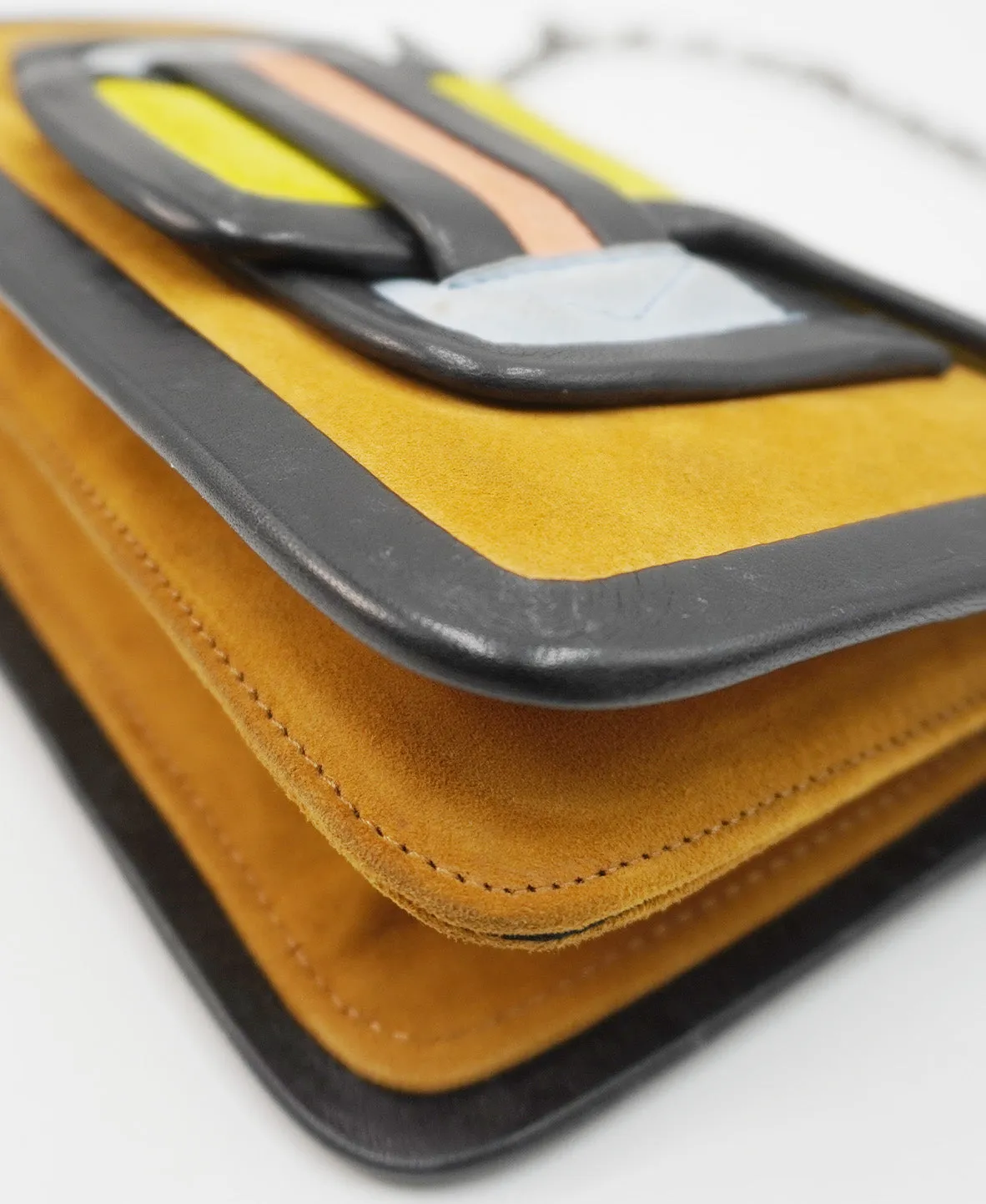 Leather Handbag Multicolor