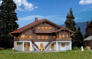 LES DIABLERTS Chalet - 3-3/16 X 2-3/4 X 2" 8 X 7 X 5CM