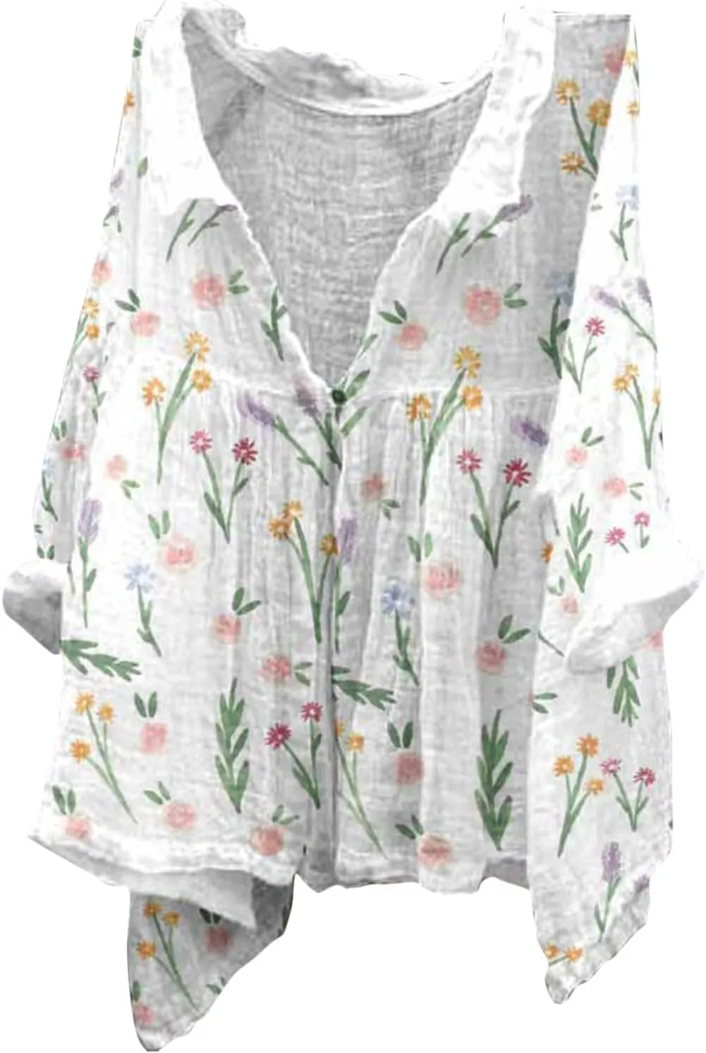 Linen Button Down Shirt Women Natural Autumn Fragrant Fabric Shirt White Button Down Shirt Women Womens Business