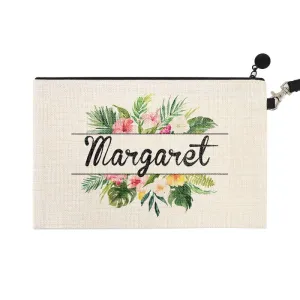 Linen Cosmetic Pouch - 15 x 24
