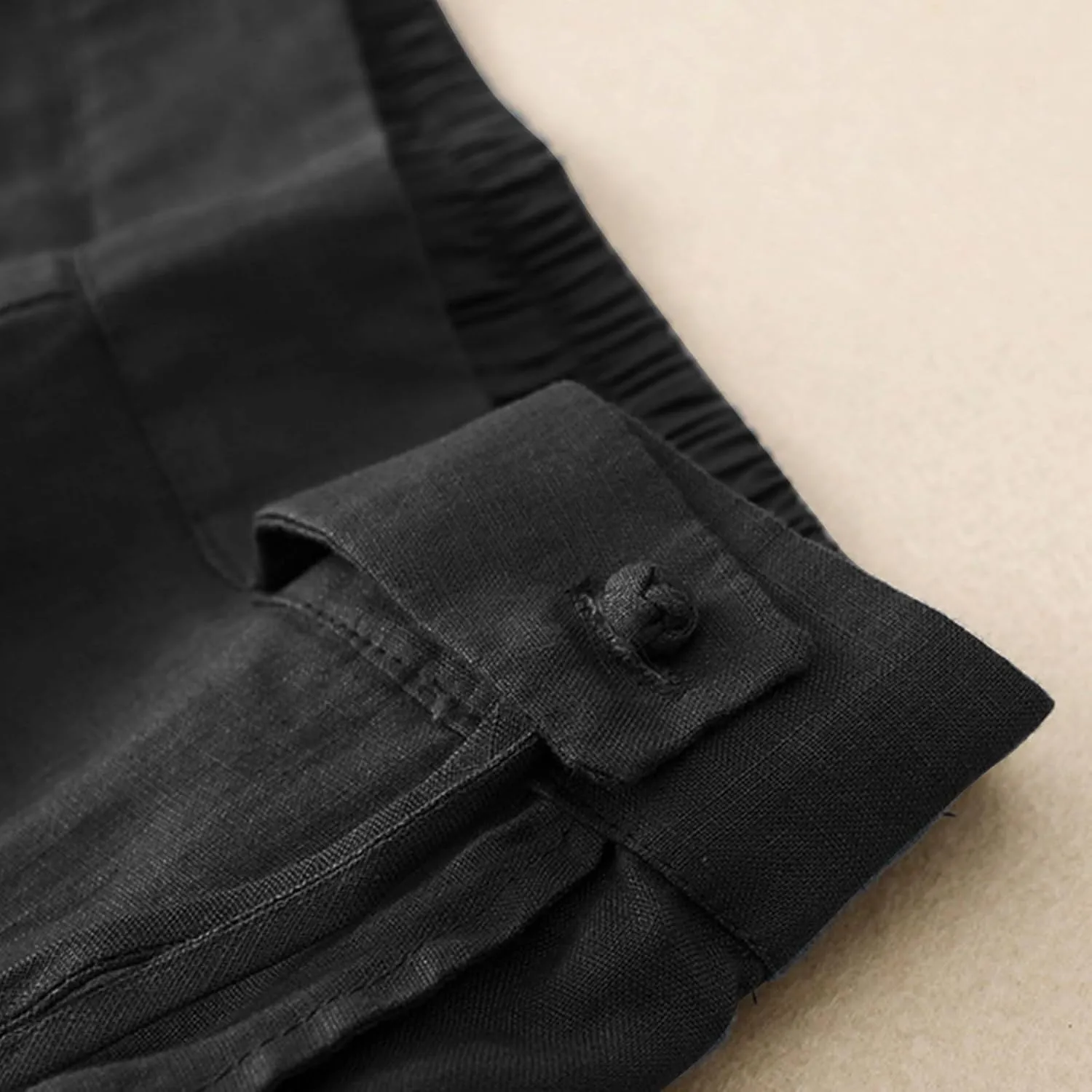 Linen Pants Women for Women 2024 Wide Leg Pants High Waist Cotton Linen Casual Pants Flowy Street Palazzo Ankle Pants