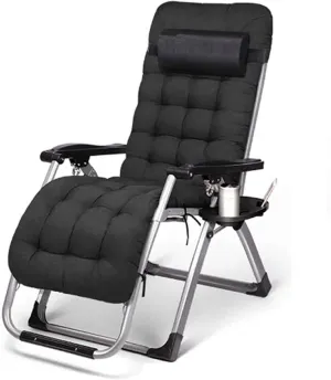 Lounge Chair, Outdoor Leisure Recliner Chair, Outdoor Folding Chair, Zero Gravity Reclining Camping Chair, Foldable Sun Beach Leisure Garden Beach Chair (Color : C)