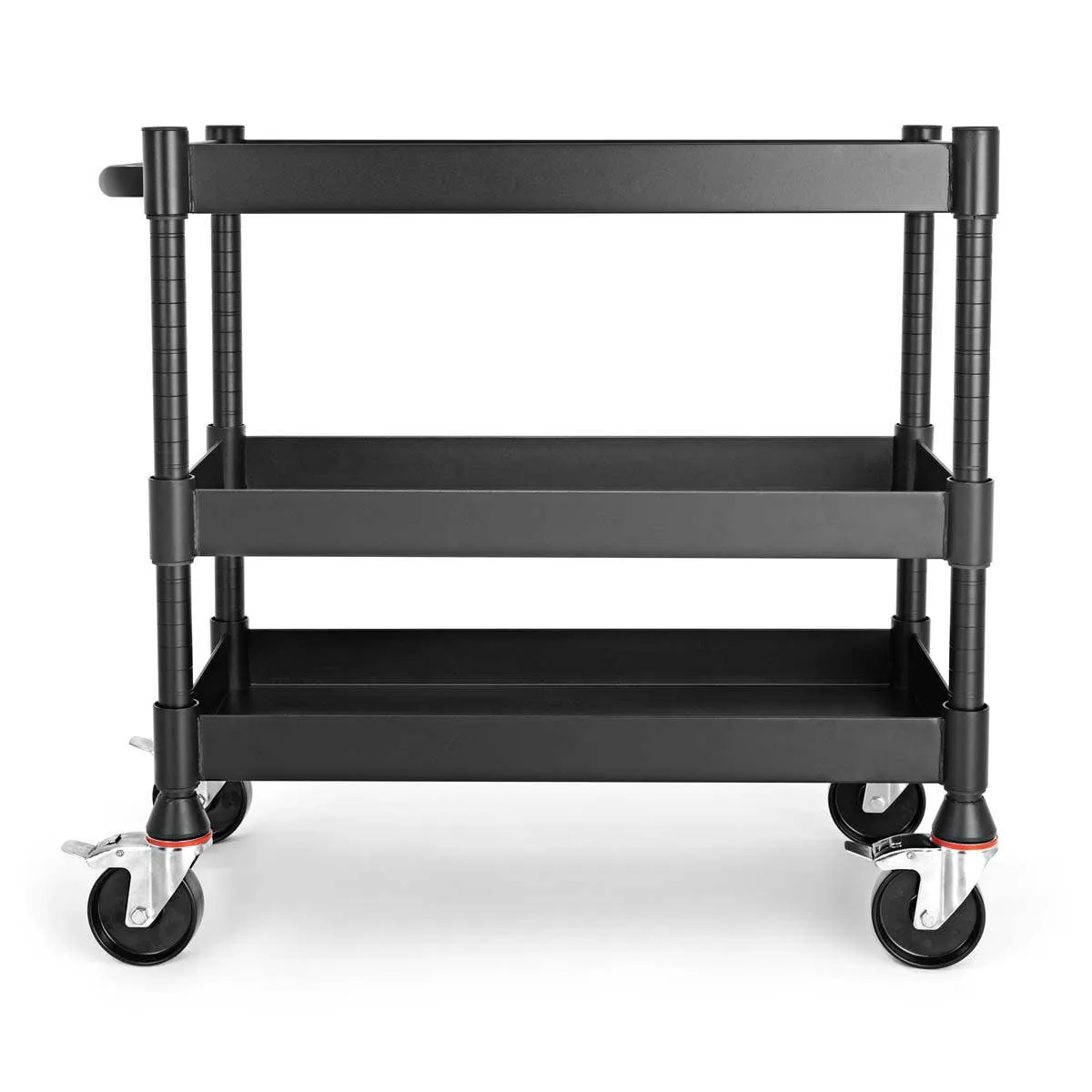 Luxor MightyHaul 18" Heavy-Duty Utility Cart, 3 Shelves (UCMT013)