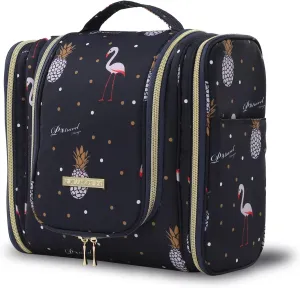Lychii Hanging Toiletry Bag for Women, Cosmetic Makeup Bag Travel Organizer, Large