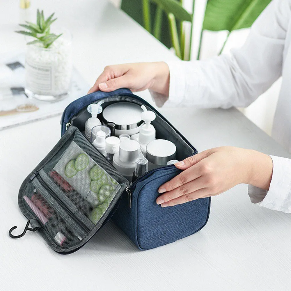 Make up Bag Oxford Cloth Travel Bag Waterproof Large Capacity Storage Makeup Bag