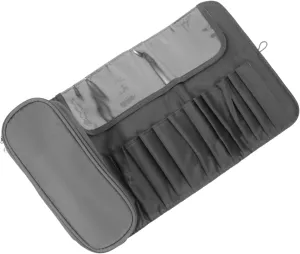 Makeup Brush Bag Storage Bags for Travel Organizer Multipurpose Cosmetic Bag Major Box, Grey, 23x10cm