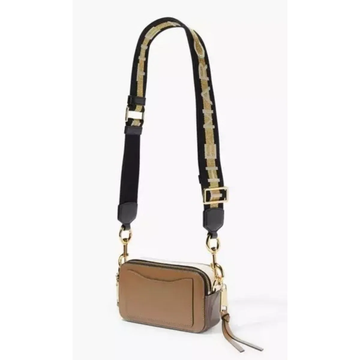 Marc Jacobs The Snapshot Crossbody Bag In French Grey Multi - M0014146-064