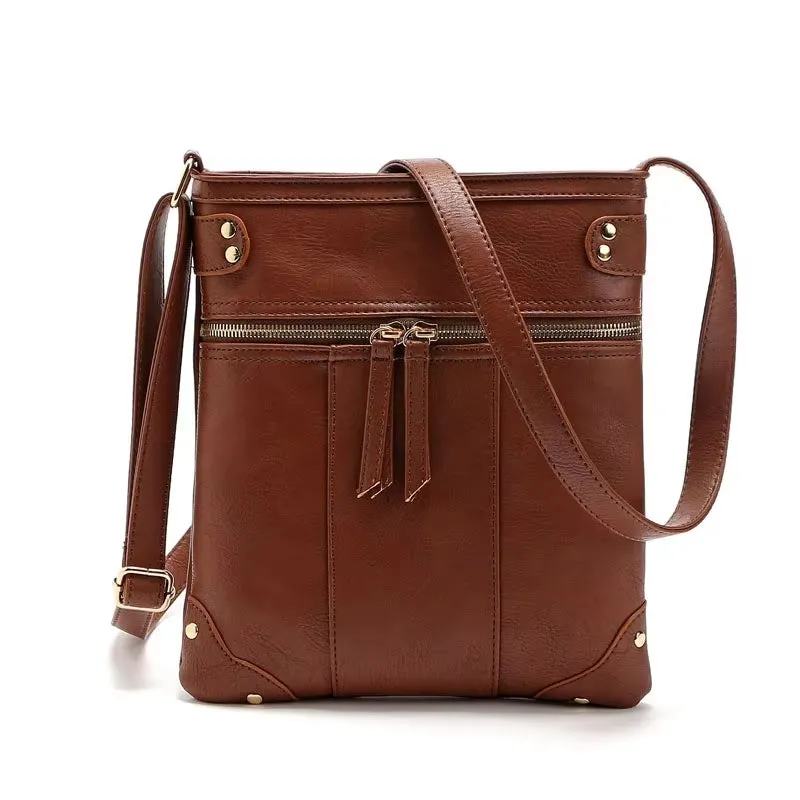 Mariel | Compact Rivets Crossbody Sling Bag