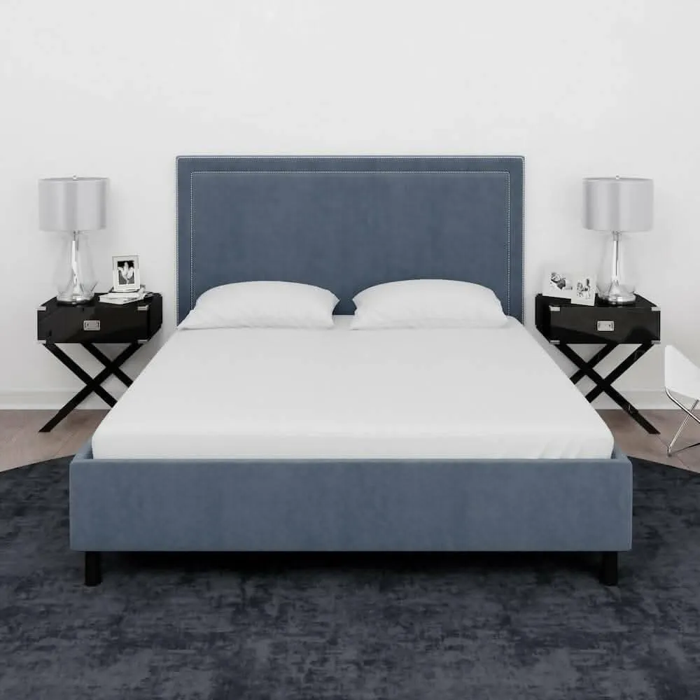 Mattress protector white waterproof cover for king size bed (72 x 84 inch)