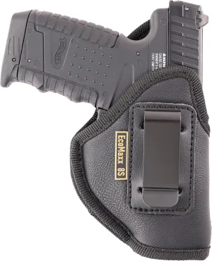 MAXX CARRY IWB Gun Holster Conceal Carry, Soft Leatherette, Fits Sub Compacts: Beretta APX A1 Carry, PX4 Storm SC, Canik TP9 SC, G33, G26, G27, Sig P320 Nitro.