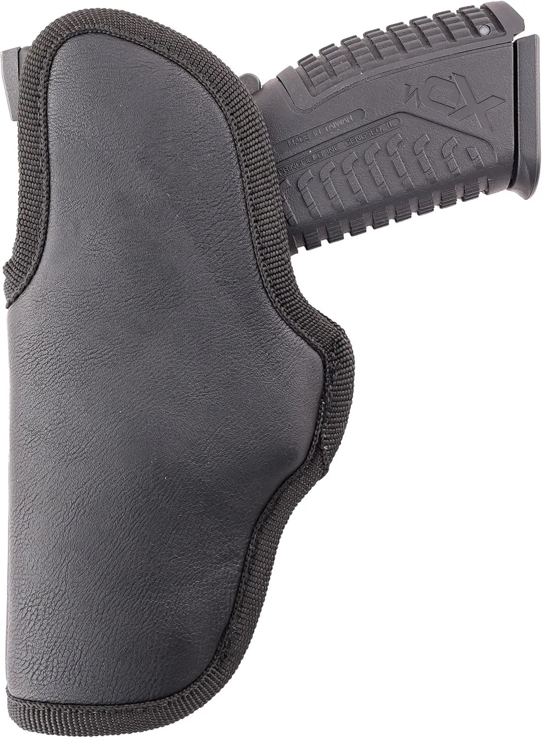 MAXX CARRY IWB Gun Holster Conceal Carry, Universal Soft Leatherette, Optic Ready, Fits: FNS 9/40/45, CZ 75 Compact, G 17, G 22, G 31, SIG P226, P250, P220, XDM & XD 4"