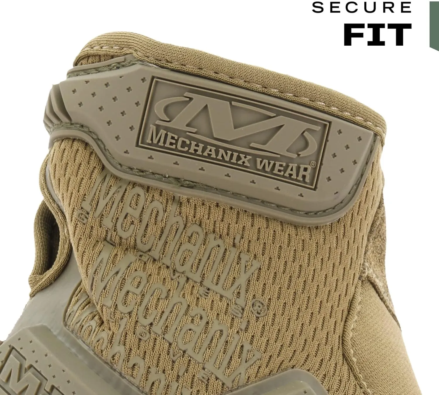 Mechanix Wear: M-Pact Tactical Gloves with Secure Fit, Touchscreen Capable Safety Gloves for Men, Work Gloves with Impact Protection and Vibration Absorption (Brown, X-Large)