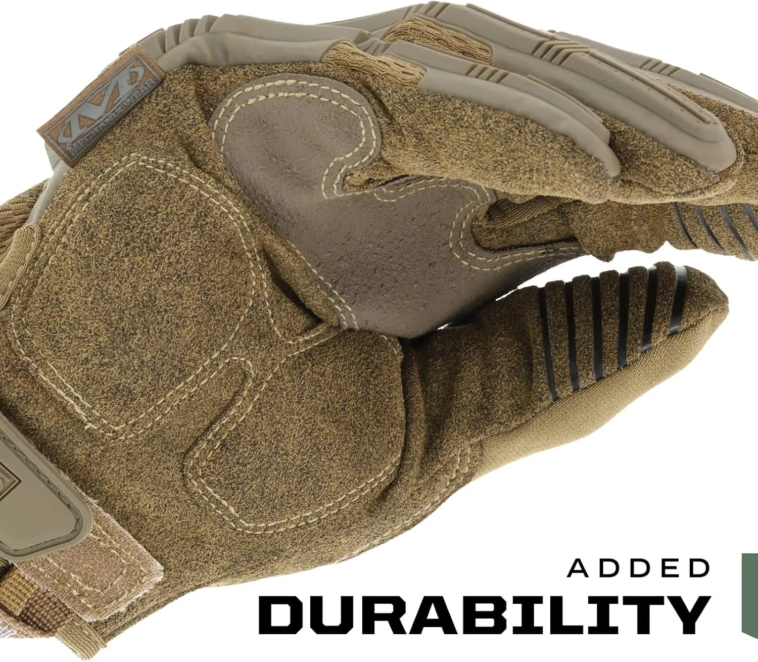 Mechanix Wear: M-Pact Tactical Gloves with Secure Fit, Touchscreen Capable Safety Gloves for Men, Work Gloves with Impact Protection and Vibration Absorption (Brown, X-Large)