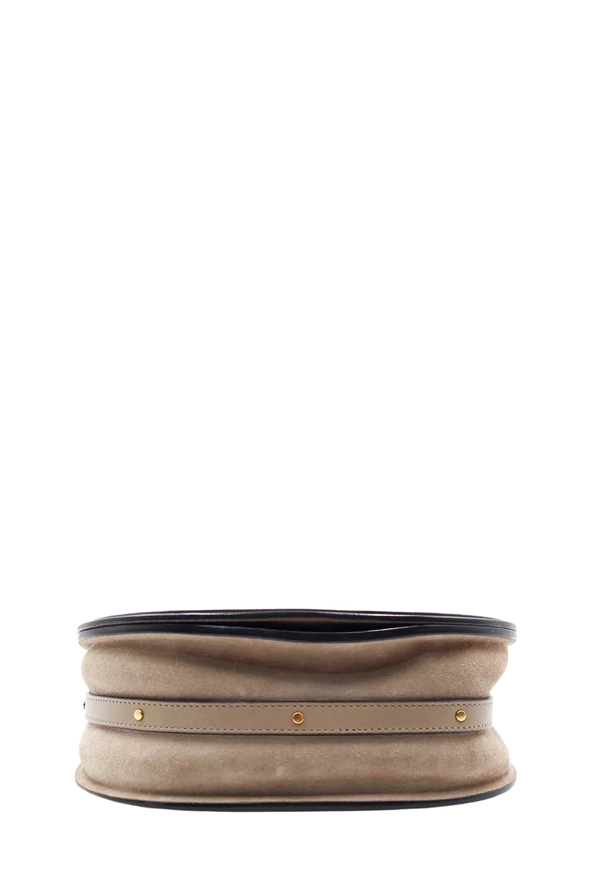 Medium Nile Bracelet Bag Beige