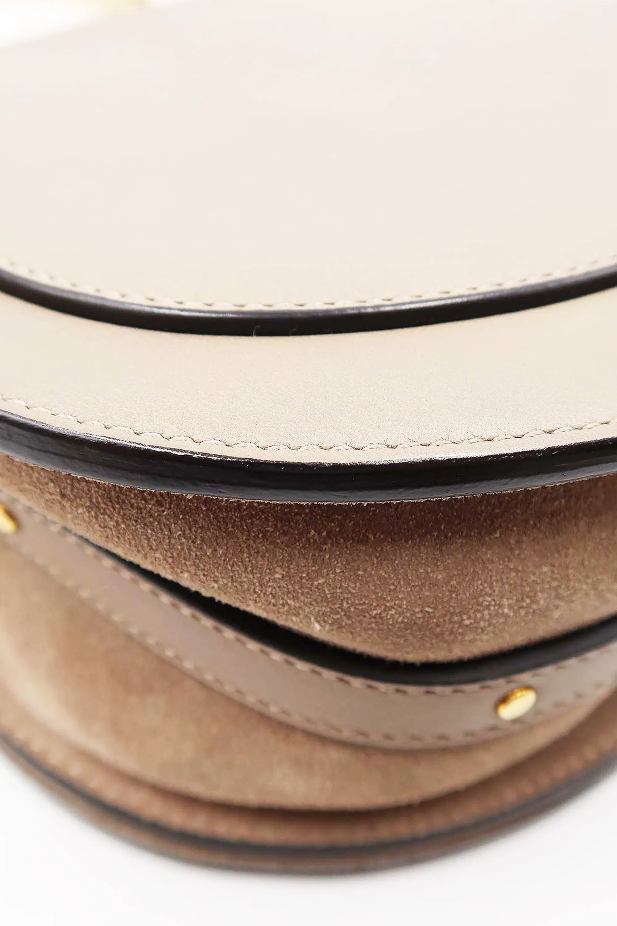 Medium Nile Bracelet Bag Beige