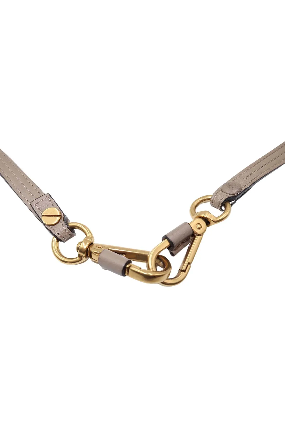 Medium Nile Bracelet Bag Beige