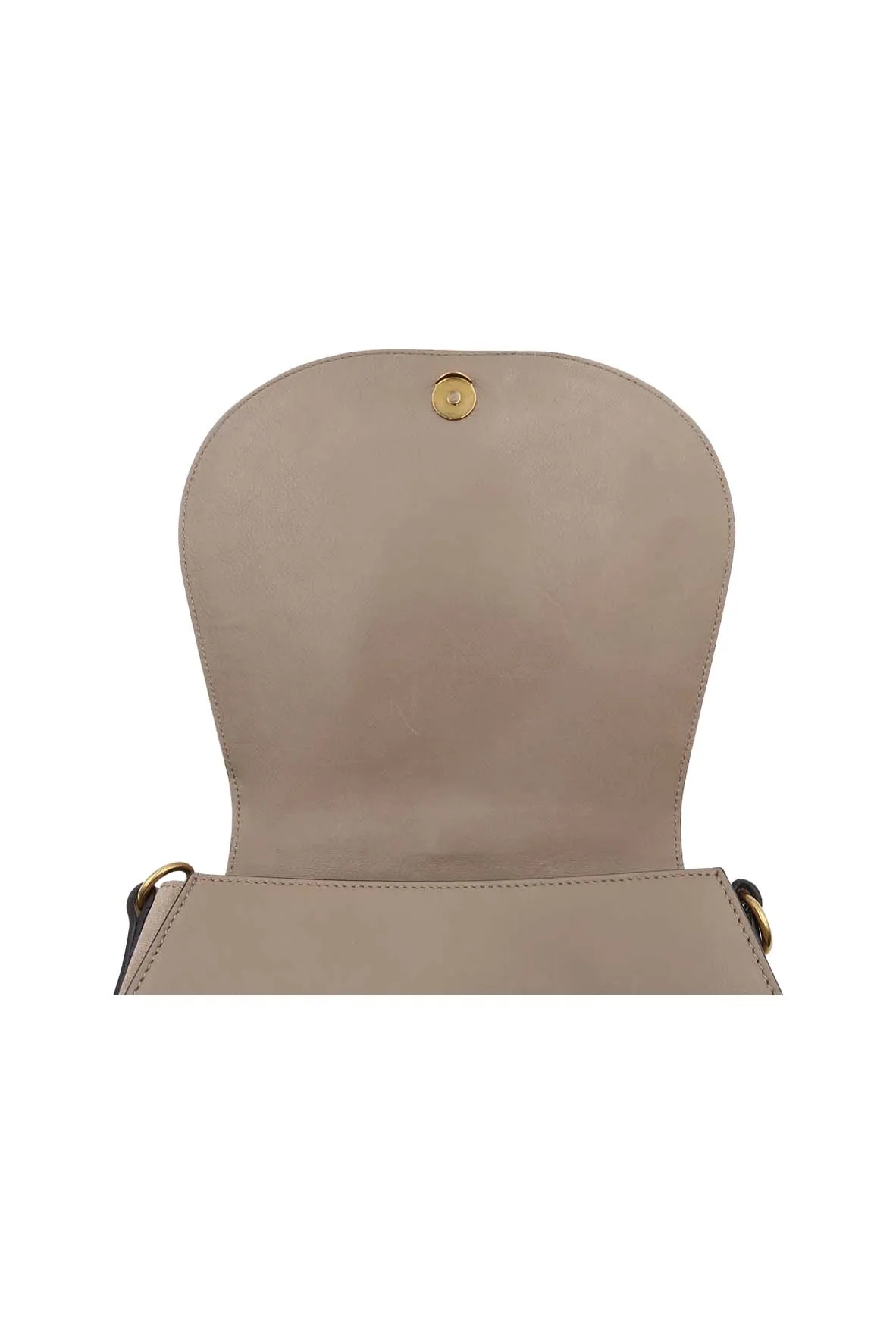 Medium Nile Bracelet Bag Beige
