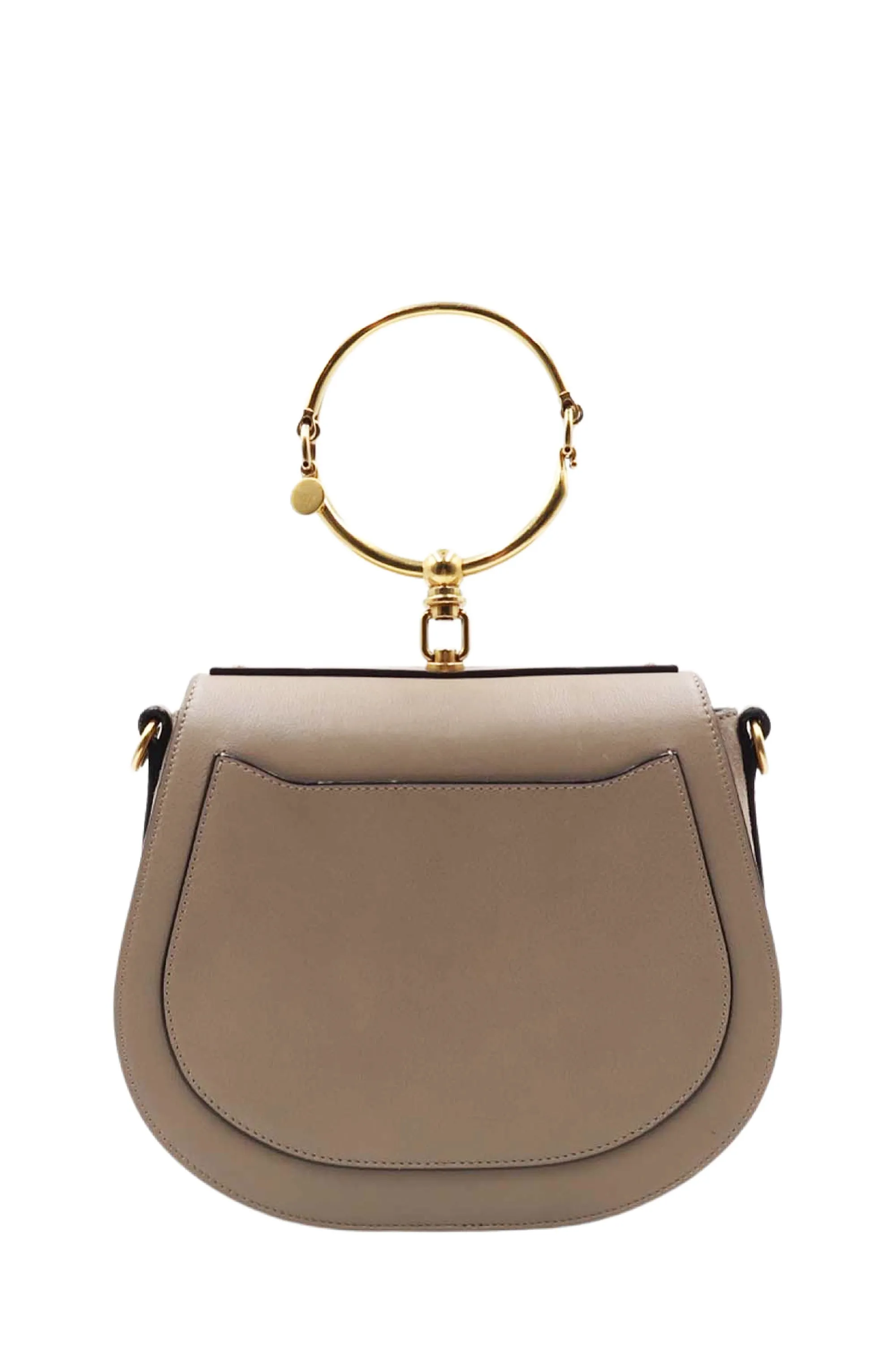 Medium Nile Bracelet Bag Beige