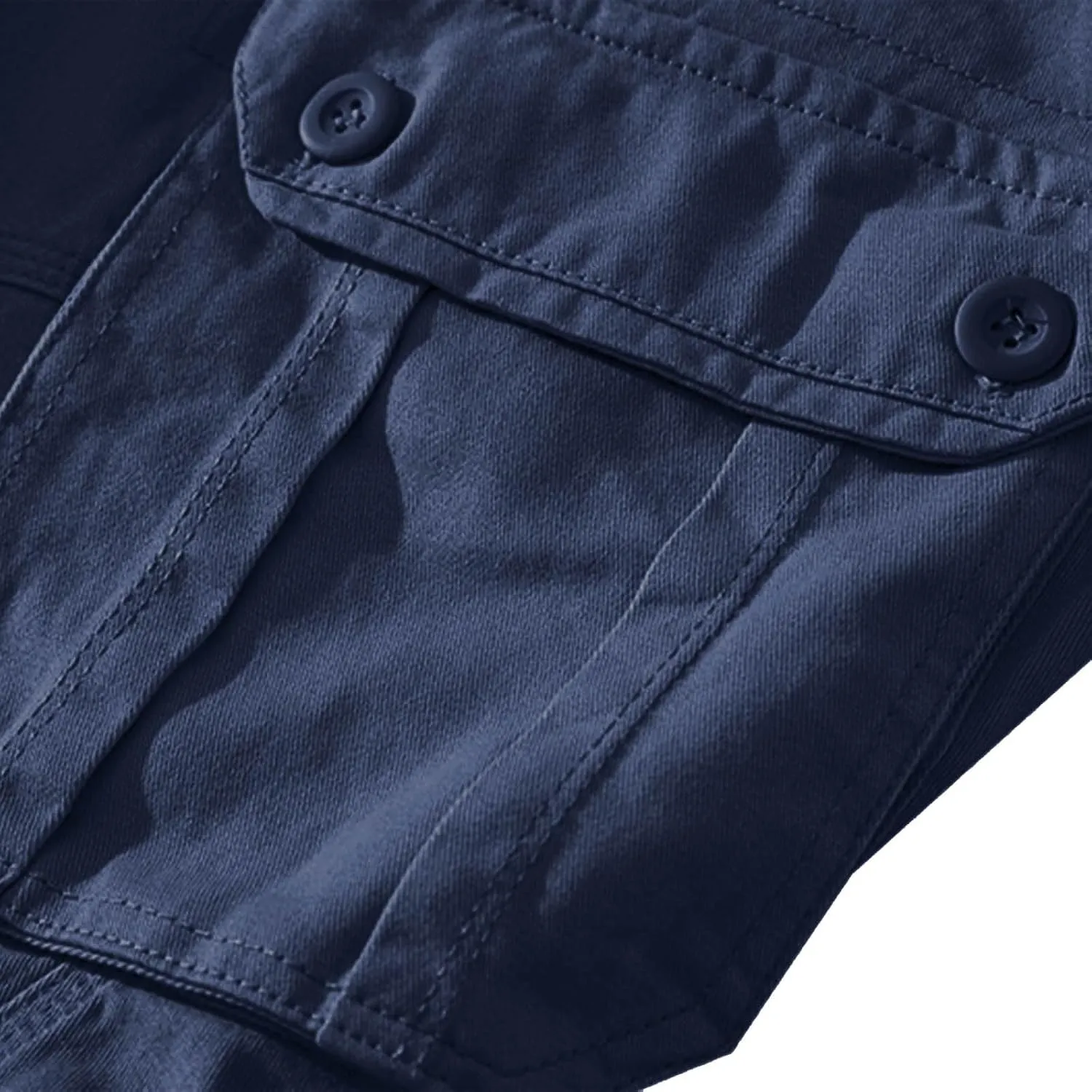 Men's Big and Tall Shorts Cargo Utility Design Stretch Fabric Heavy Duty Outdoor Casual Summer Wear