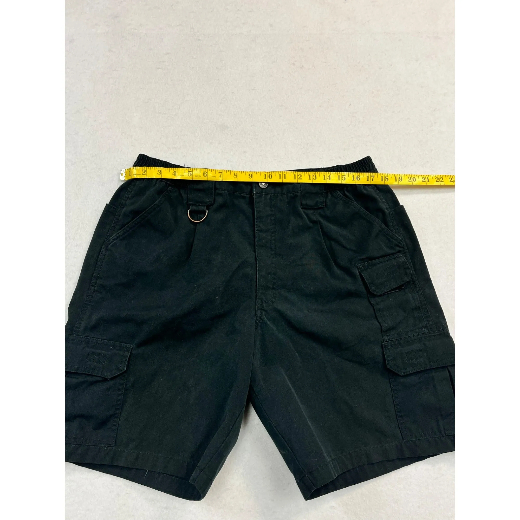 Men’s Black Cargo Shorts