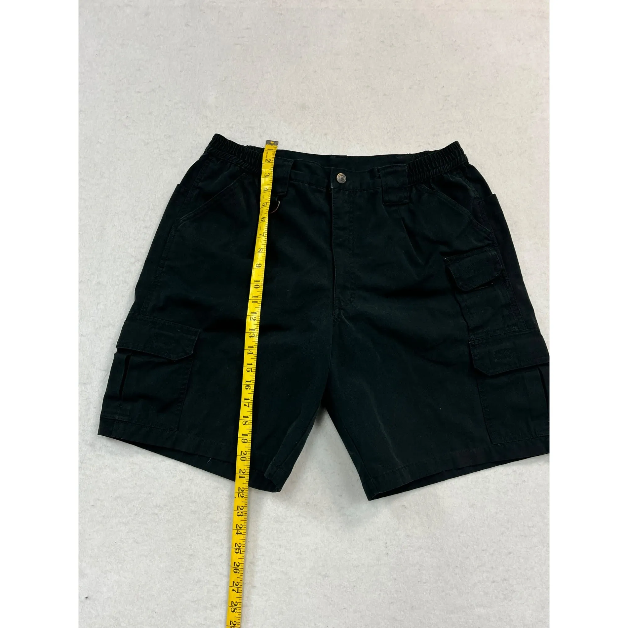 Men’s Black Cargo Shorts