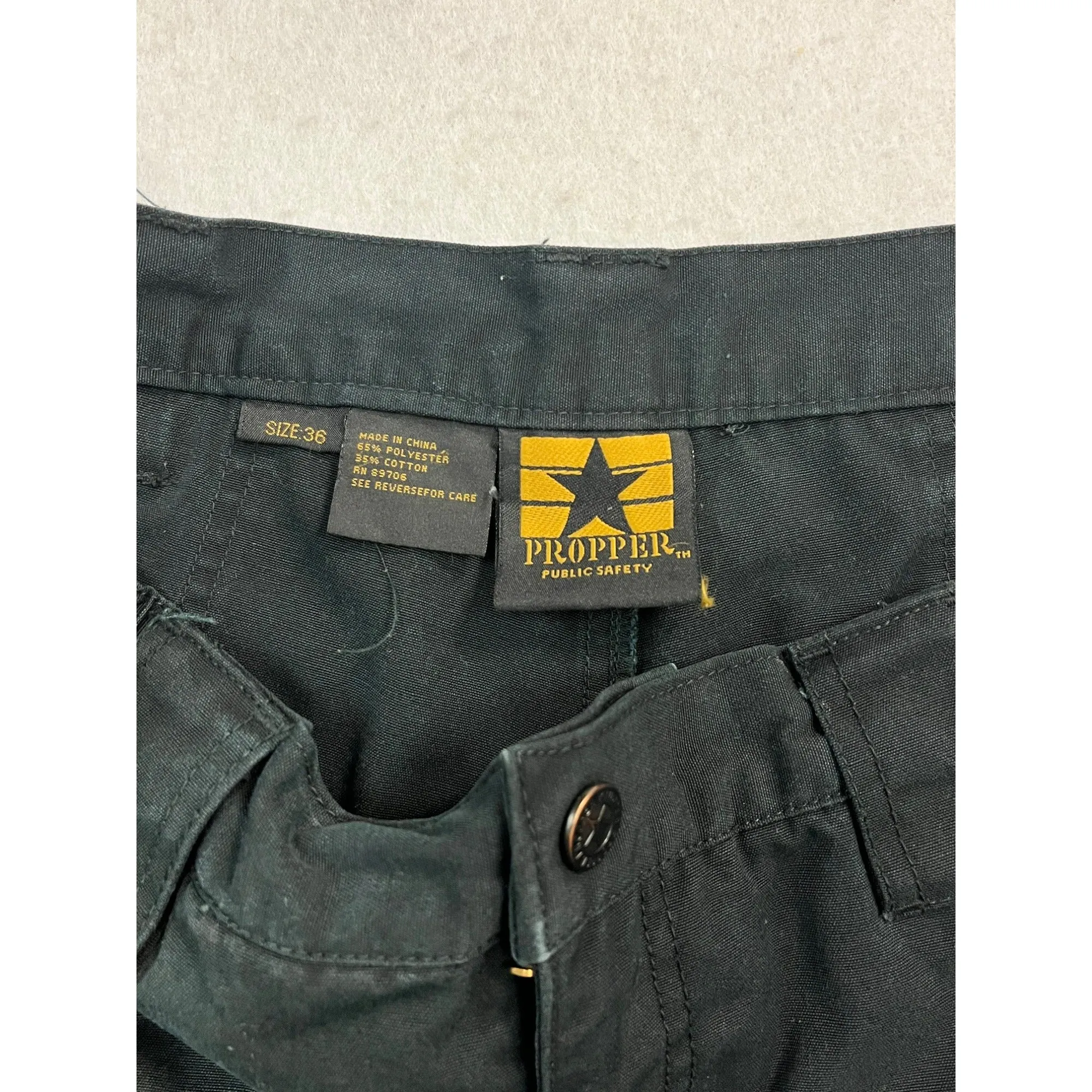Men’s Black Cargo Shorts