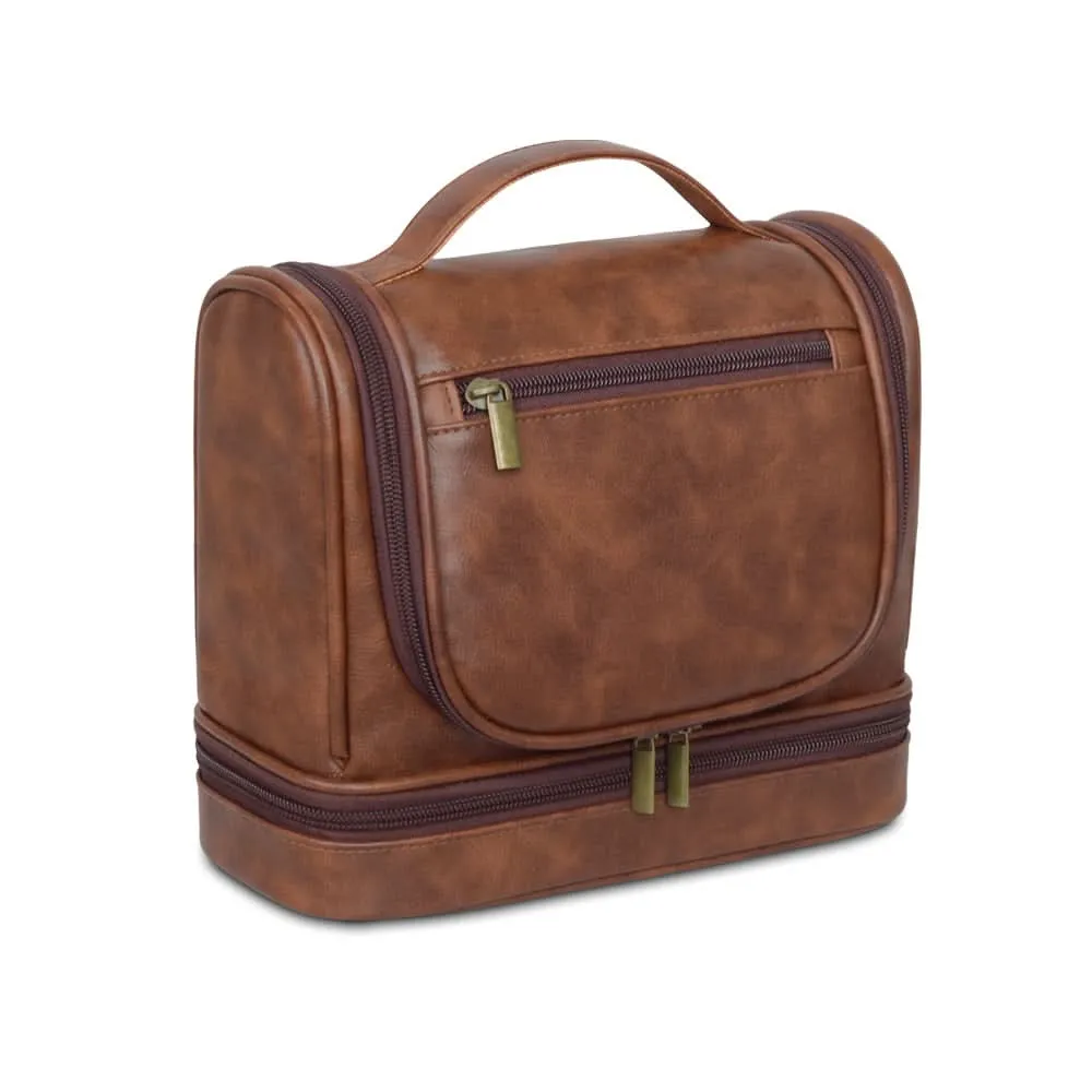 Men's Waterproof Business Toiletry Bag - Travel Organizer