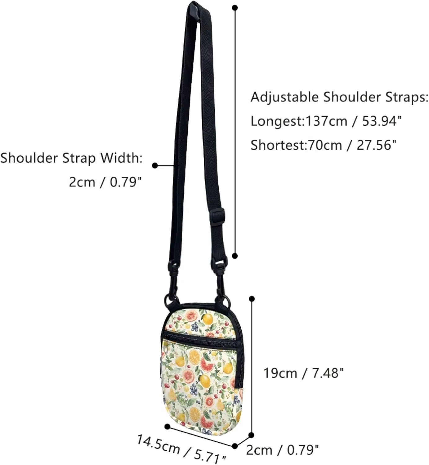 Messenger Bag for Women Crossbody Purse Sling Bag Chest Cross Body Travel Shoulder Bag Kids Stuff Sack